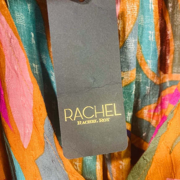 NEW WITH TAGS RACHEL Rachel Roy XL Floral Top - Picture 5 of 6